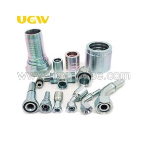 New Parker 10643-8-6 Female Jic Hydraulic One Piece Hose Fitting