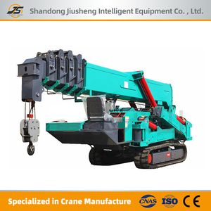 Factory Custom 1-12ton Crawler Cranes Small Folding Legs Crane All-Terrain Spider Crane