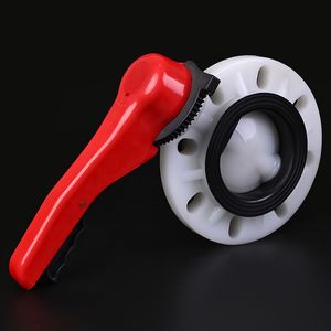 Corrosion-Resistant High-Performance Durable Sealed PVDF Handle Butterfly Valve for Chemical Processing Systems