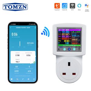 Smart UK Power Socket with WiFi Control and Metering