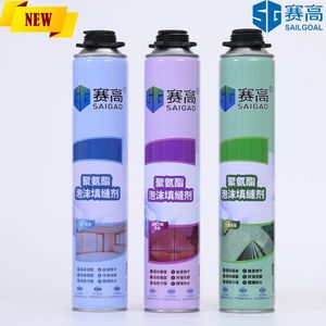 High Quality 750ml PU Foam One-Component Closed Cell for Window & Door Installation
