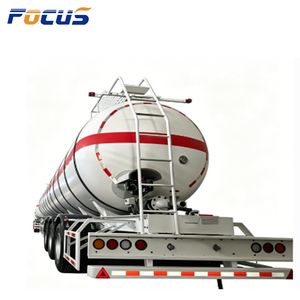 Low Price 50000 Liters 3-Axle Aluminum Fuel Tanker