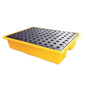 HDPE Plastic Oil Tabletop Spill Control Containment Pallet for Laboratory Chemical Liquid Storage Leakproof