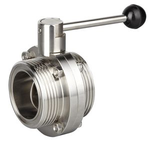 Stainless Steel Sanitary Butterfly Valve 316L with High Quality