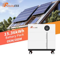 Felicityess 15.36kwh Advanced Lithium Battery for High Capacity Solar Energy Storage System with Enhanced Performance