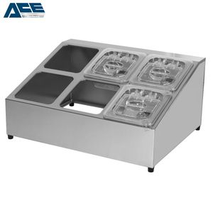 Premium Stainless Steel Spice Storage Box for Restaurants