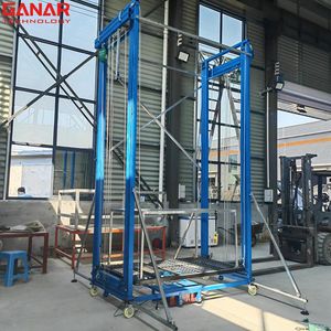 Multiple Models Foldable Electric Scaffold Lift Mobile Electric Lifting Scaffold Folding Electric Scaffolding