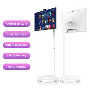27 32 Inch Floor Standing Digital Signage Video Smart TV Touch Screen Monitor