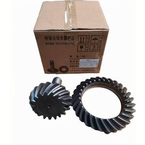 Custom Teeth Wg9114320251 Grinding Spiral Bevel Gears Spare Parts Driven Bevel Gear