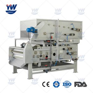 Automatic Wastewater Treatment Sludge Removal Rotary Drum Belt Filter Press Machine