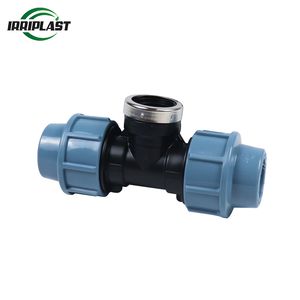 PP Compression Fittings High Quality 90 Female Tee