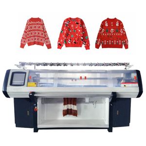 Tongda Multi Gauge Double Systems Fully Computerized Flat Knitting Machine Flat Knit