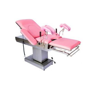 Electric Stainless Steel Obstetrics Gynecology Table Surgical Operated Bed