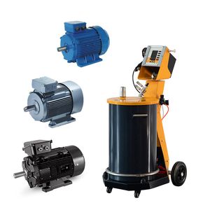 Ailin Replaceable Electrostatic Manual Color Powder Coating Machine with Spray Gun for Metal Wheel Rim