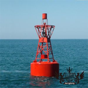 High Quality Marine Floating Steel Navigation Buoy with Light