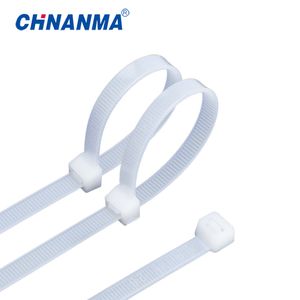 Nylon Cable Zip Ties 8 Inch 18lbs 2.5X200mm White/Black