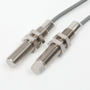 M12 Non-Flush10-30VDC Nc 2mm/3mm/4mm/6mm Sensing Distance Unshielded Metal Shell Capacitive Proximity Sensor Switch