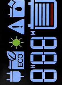 Custom Va LCD Display with Transflective/Transmissive/Reflective Polarizer