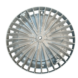 Large Size Lamp Heat Sink Aluminum Part Die Casting on Powder Coating