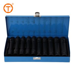 20 PCS 1/2" Drive Short Deep Length Air Impact Pneumatic Socket Set