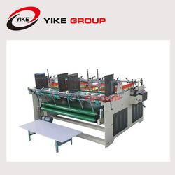 Semi-Auto Carton Box Folder Gluer/Press Pasting Box Machine