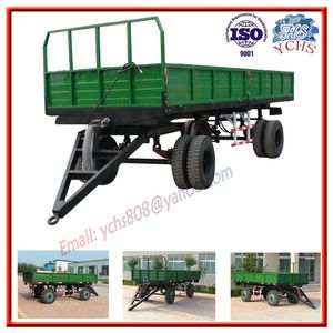 Farm Equipment 5 Tons Dumping Trailer for Lovol Tractor