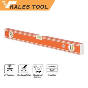 Spirit Levels Aluminium Spirit Levels Aluminium Level Set 4 Pieces Aluminium Screeding Level