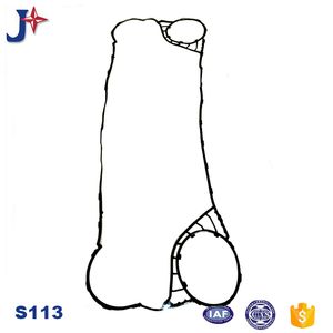 Soundex S113 High Performance Pasteurization Plate Heat Exchanger Rubber Seal Gasket