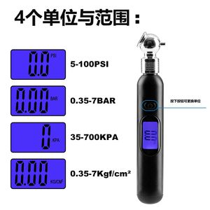 Mini Size Pocket Automotive Car Tyre Air Tire Pressure Digital Gauge