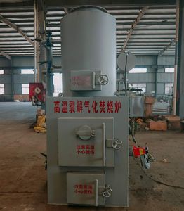 High-Temperature Pyrolysis Waste Incinerator for Hospital Medical Solid Waste Treatment