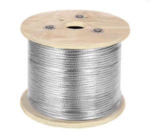 Heavy-Duty Galvanized Steel Wire Rope 6X7+FC for Industrial Use