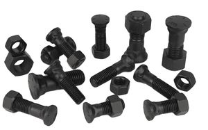 Plow Bolt and Nut Set for Agricultural Equipment