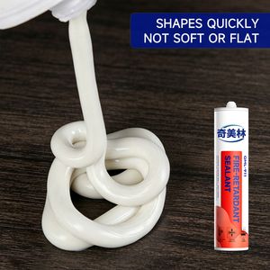 Fast Curing Fire-Retardant Sealant for on-Site Fireproof Construction