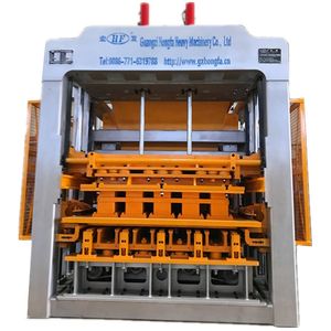 Automatic Hydraulic Concrete Cement Fly Ash Brick Block Manufacturing Machine