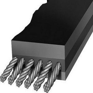 DIN W St-1250 Steel Cord Conveyor Belt with DIN22102 Standard