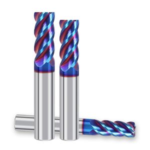 High Precision Carbide CNC Flat End Mill for Aluminum Cutting