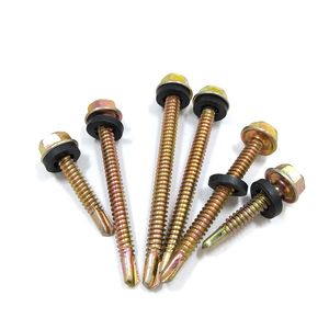 DIN7504 St3.5 St4.2 St6.3 Hex Head Self Drilling Screw Fastener