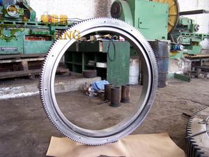 Lift Slewing Ring Bearing Lyhgb O1 Series Single Row Ball Type Turntable Bearing