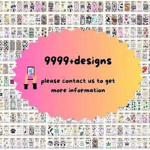 Wholesale Custom New UV Dtf 16oz 20oz Halloween Uvdtf Decals Weed UV Dft Dtf Cups Wraps Pegatina Transfers Stickers for Glass