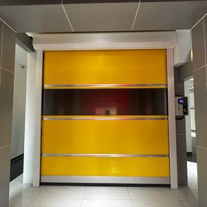 High Quality Industrial Warehouse Door Modern Design Fast Rapid Rolling Shutters Door Made of Stainless Steel PVC