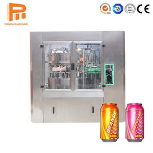 Auto Can Filling Sealing Mono Block Machine