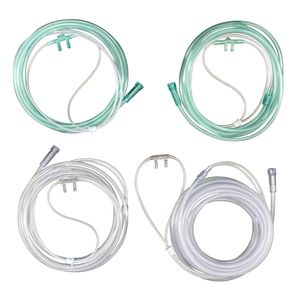 Disposable Medical Grade Antibacterial PVC Nasal Oxygen Cannula for Adult Child Infant