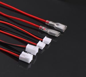 Custom Durable Wing Electrical Connectors Black and Red Double Ended Connecting Wire