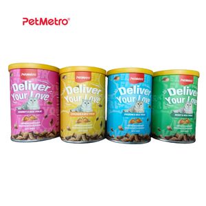 High Demand 100g Crunchy Exterior Snack Blended with Soft Egg Yolk Prepared for Premium Retailers Omega Enriched Cat Treats
