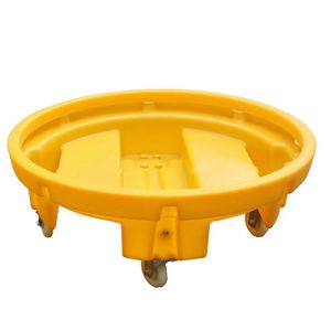 8gal/30L HDPE Plastic Oil Barrel Spill Containment Round Tray