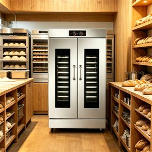 Touch Screen Dough Proofer Cabinet for Bread and Pizza Dough Making
