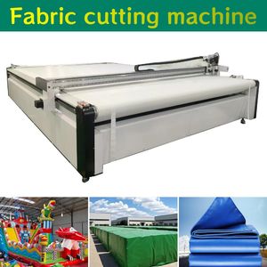 CNC Fabric Curtain Zebra Blinds Roller Blinds Oscillating Knife Cutting Machine