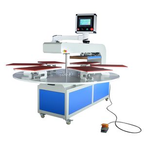 Industrial Rotary Heat Transfer Machine for Sublimation Garment Printing