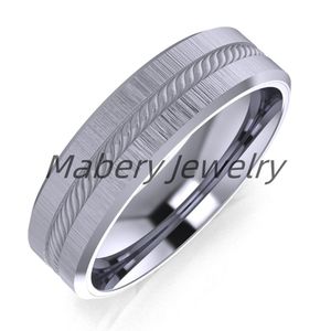 Carbon Fiber Ring with a Inlay of Abalone Shell