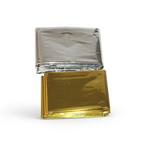 Aluminum Foil Thermal Rescue Blanket for Outdoor Hiking Camping First Aid Emergency Survival Blanket